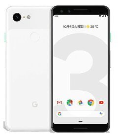 【中古】【安心保証】 Google Pixel 3[64GB] docomo クリアリーホワイト