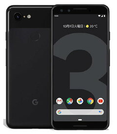 【中古】【安心保証】 Google Pixel 3[64GB] SoftBank ジャストブラック