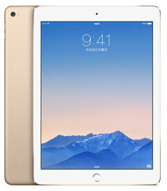 【中古】【安心保証】 iPadAir 9.7インチ 第2世代[32GB] セルラー SoftBank ゴールド