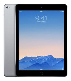 【中古】【安心保証】 iPadAir 9.7インチ 第2世代[32GB] セルラー SIMフリー スペースグレイ