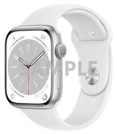 【中古】【安心保証】 Series8[45mm GPS]アルミニウム 各色 Apple Watch A2771