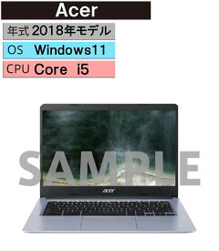 【中古】【安心保証】 Windows ノートPC 2018年 Acer