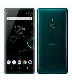 【中古】【安心保証】 Xperia XZ3 SO-01L[64GB] docomo フォレストグリーン