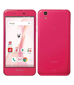 【中古】【安心保証】 AQUOS EVER SH-02J[16GB] docomo ローズピンク