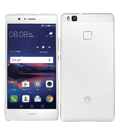 【中古】【安心保証】 HUAWEI P9 lite PREMIUM VNS-L52[16GB] UQモバイル ホワイト