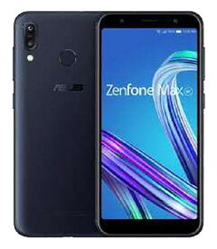 【中古】【安心保証】 ZenFone Max M1 ZB555KL-BK32S3[32GB] SIMフリー ディープシーブラック
