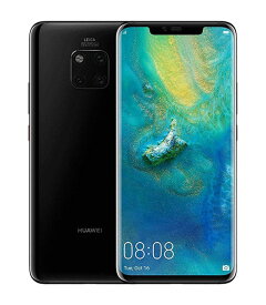 【中古】【安心保証】 HUAWEI Mate 20 Pro LYA-L29[128GB] SIMフリー トワイライト