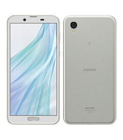 【中古】【安心保証】 AQUOS sense2 SH-M08[32GB] SIMフリー ホワイトシルバー