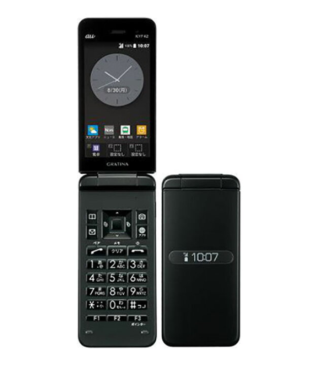 楽天市場】【中古】【安心保証】 GRATINA KYF42[8GB] au ブラック 