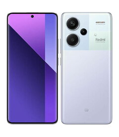 【中古】【安心保証】 Redmi Note 13 Pro+ 5G[512GB] SIMフリー オーロラパープル