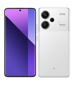 【中古】【安心保証】 Redmi Note 13 Pro+ 5G[512GB] SIMフリー ムーンライトホワイト