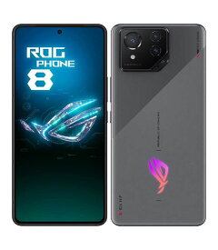 【中古】【安心保証】 ROG Phone 8 ROG8-GY16R256[256G] SIMフリー レベルグレー