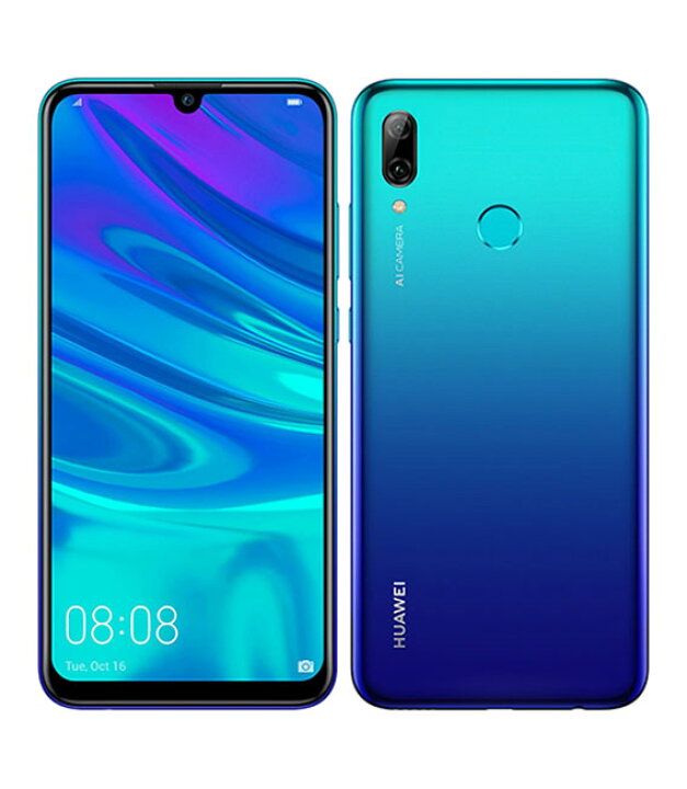 取引です！ 中古スマホ?HUAWEI nova lite 3オーロラブルー