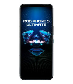【中古】【安心保証】 ROG Phone 5 Ultimate ZS673KS-WH512R18[512GB] SIMフリー ストームホワイト