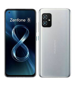 【中古】【安心保証】 ZenFone 8 ZS590KS-SL256S8[256GB/8GB] SIMフリー ホライゾンシルバー