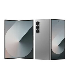 【中古】【安心保証】 Galaxy Z Fold6 SC-55E[512GB] docomo シルバーシャドウ