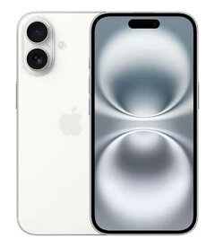 【中古】【安心保証】 iPhone16[128GB] 楽天モバイル ホワイト