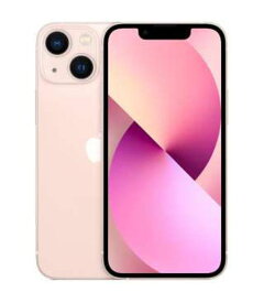 【中古】【安心保証】 iPhone13 mini[256GB] SoftBank MLJL3J ピンク