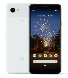 【中古】【安心保証】 Google Pixel 3a XL[64GB] SoftBank クリアリーホワイト