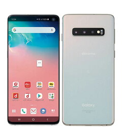 【中古】【安心保証】 Galaxy S10 SC-03L[128GB] docomo プリズムホワイト