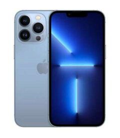 【中古】【安心保証】 iPhone13 Pro[128GB] docomo MLUK3J シエラブルー