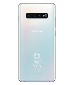 【中古】【安心保証】 Galaxy S10+ SC-05L[128GB] docomo プリズムホワイト