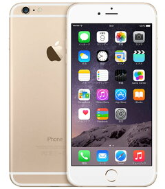 【中古】【安心保証】 iPhone6Plus[128GB] SoftBank MGAF2J ゴールド