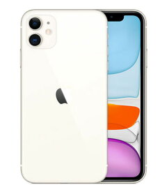 【中古】【安心保証】 iPhone11[64GB] au MWLU2J ホワイト