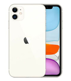 【中古】【安心保証】 iPhone11[64GB] SIMロック解除 SB/YM ホワイト