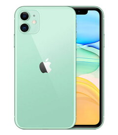 【中古】【安心保証】 iPhone11[64GB] SoftBank MWLY2J グリーン