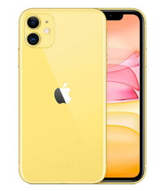 【中古】【安心保証】 iPhone11[64GB] docomo MWLW2J イエロー