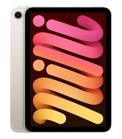 【中古】【安心保証】 iPad mini 8.3インチ A17 Pro[512GB] セルラー SoftBank スターライト
