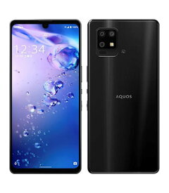 【中古】【安心保証】 AQUOS zero6 A102SH[128GB] SoftBank ブラック