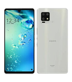 【中古】【安心保証】 AQUOS zero6 SHG04[128GB] au ホワイト