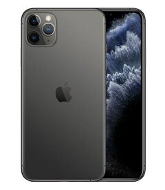 【中古】【安心保証】 iPhone11 Pro Max[512GB] SIMロック解除 au スペースグレイ