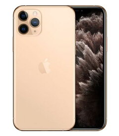 【中古】【安心保証】 iPhone11 Pro[64GB] SIMロック解除 SoftBank ゴールド