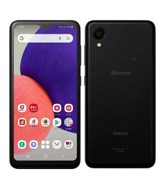 【中古】【安心保証】 Galaxy A22 5G SC-56B[64GB] docomo ブラック