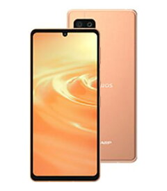 【中古】【安心保証】 AQUOS sense6 SH-M19[128GB] SIMフリー ライトカッパー mineo版