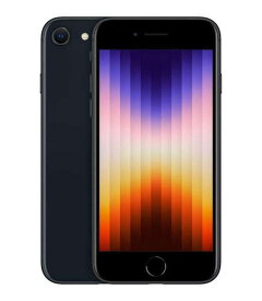 【中古】【安心保証】 iPhoneSE 第3世代[64GB] docomo MMYC3J ミッドナイト