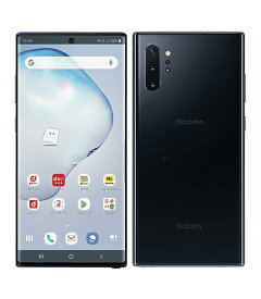 【中古】【安心保証】 Galaxy Note10+ SC-01M[256GB] docomo オーラブラック