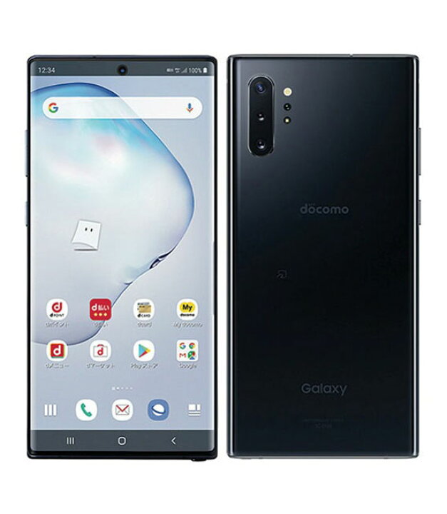 楽天市場】【中古】【安心保証】 Galaxy Note10+ SC-01M[256GB] docomo 