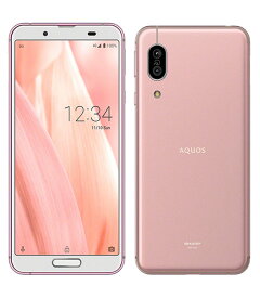 【中古】【安心保証】 AQUOS sense3 SHV45[64GB] au ソフトピンク