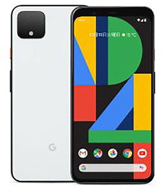 【中古】【安心保証】 Google Pixel 4[64GB] SoftBank クリアリーホワイト