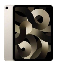 【中古】【安心保証】 iPadAir 10.9インチ 第5世代[64GB] セルラー SoftBank スターライト