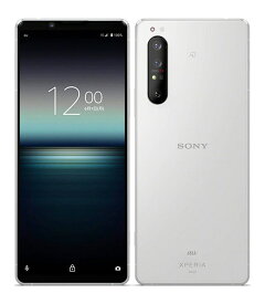 【中古】【安心保証】 Xperia 1 II SOG01[128GB] au ホワイト