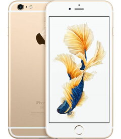 【中古】【安心保証】 iPhone6s Plus[16GB] SIMロック解除 au ゴールド