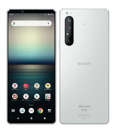 【中古】【安心保証】 Xperia 1 II SO-51A[128GB] docomo ホワイト