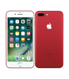 【中古】【安心保証】 iPhone7 Plus[128GB] docomo NPR22J レッド