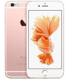 【中古】【安心保証】 iPhone6s[64GB] SIMフリー MKQR2J ローズゴールド