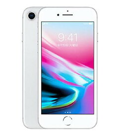 【中古】【安心保証】 iPhone8[64GB] docomo シルバー